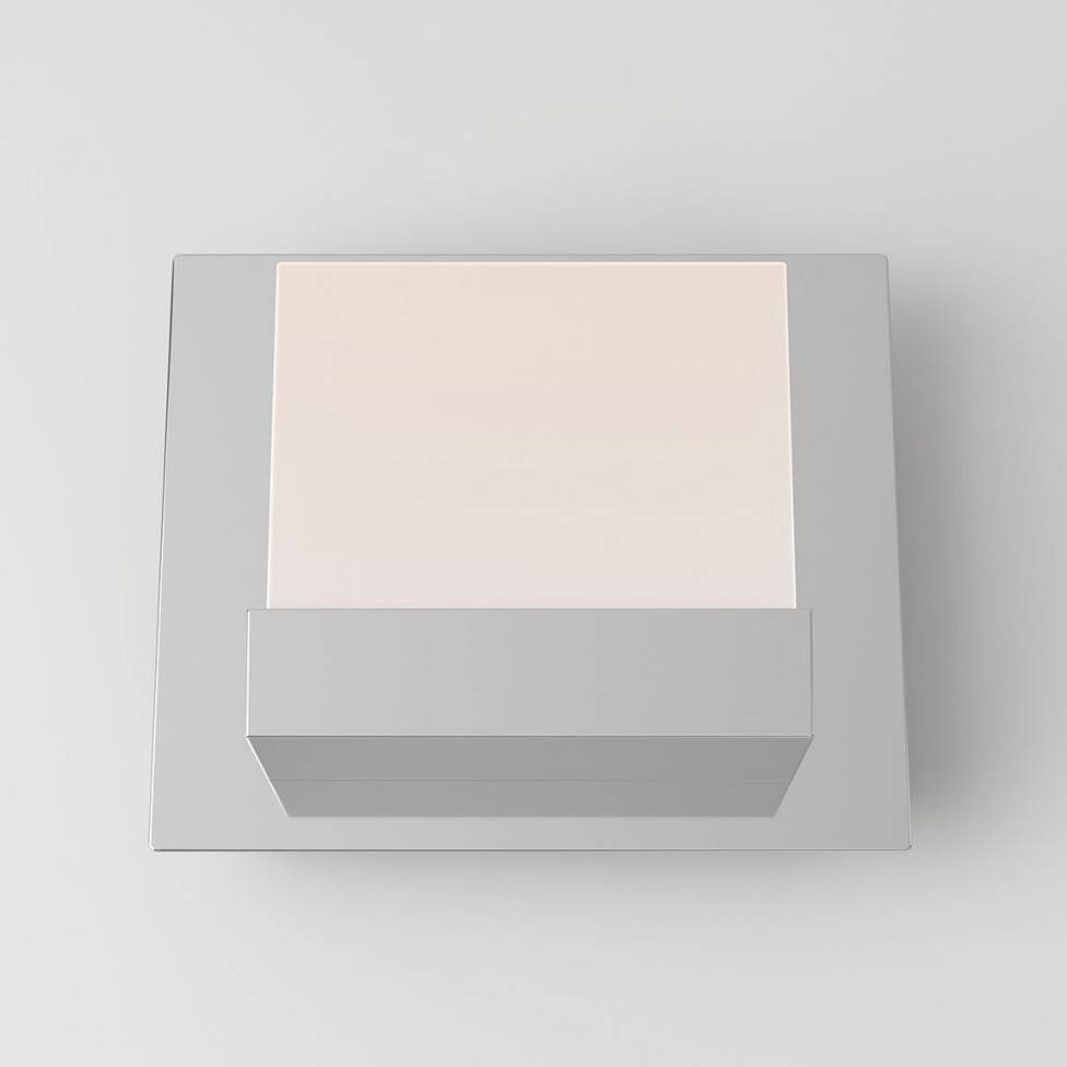 Frosted Cube 1-light Integrated LED Vanity Light