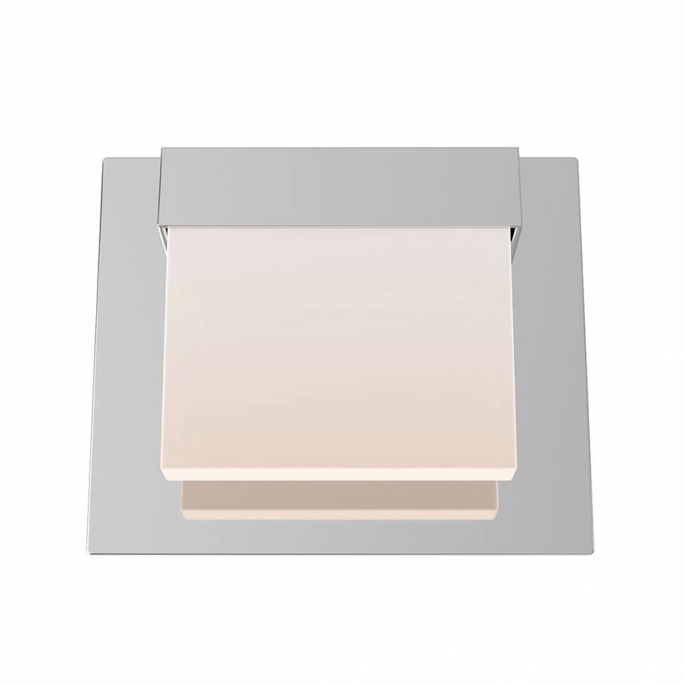 Frosted Cube 1-light Integrated LED Vanity Light