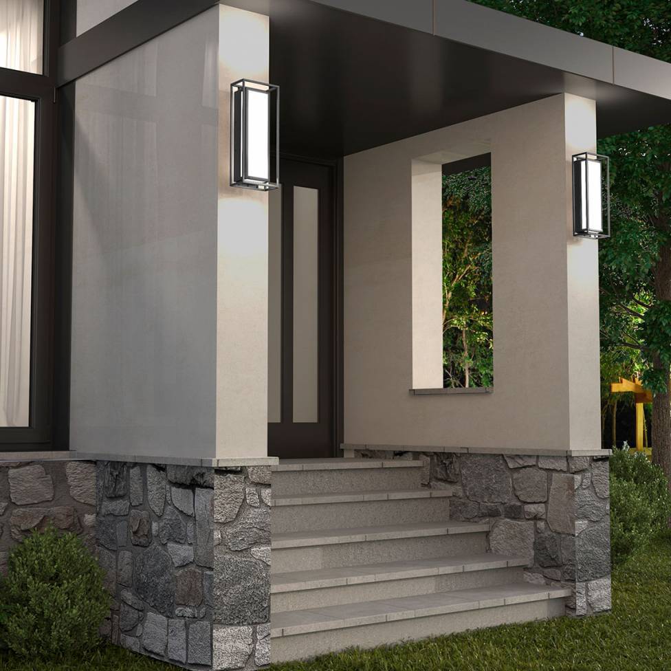 Ghost Pro Integrated LED Outdoor Wall Light