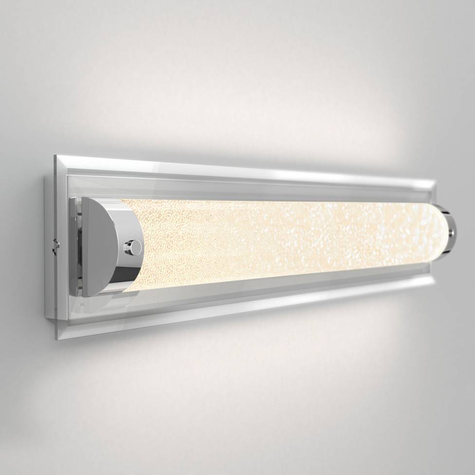 Glamour Integrated LED 3CCT Vanity Light Chrome