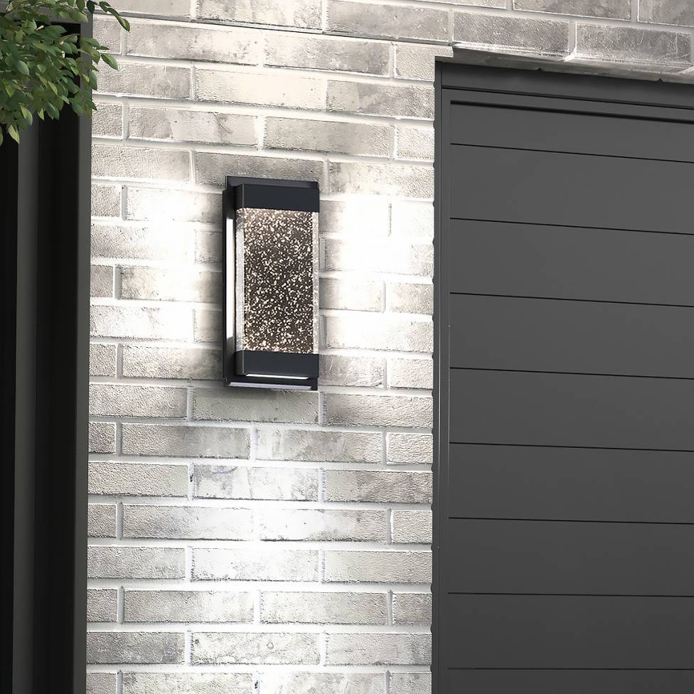 Essence Glow Box Integrated LED Outdoor Wall Light