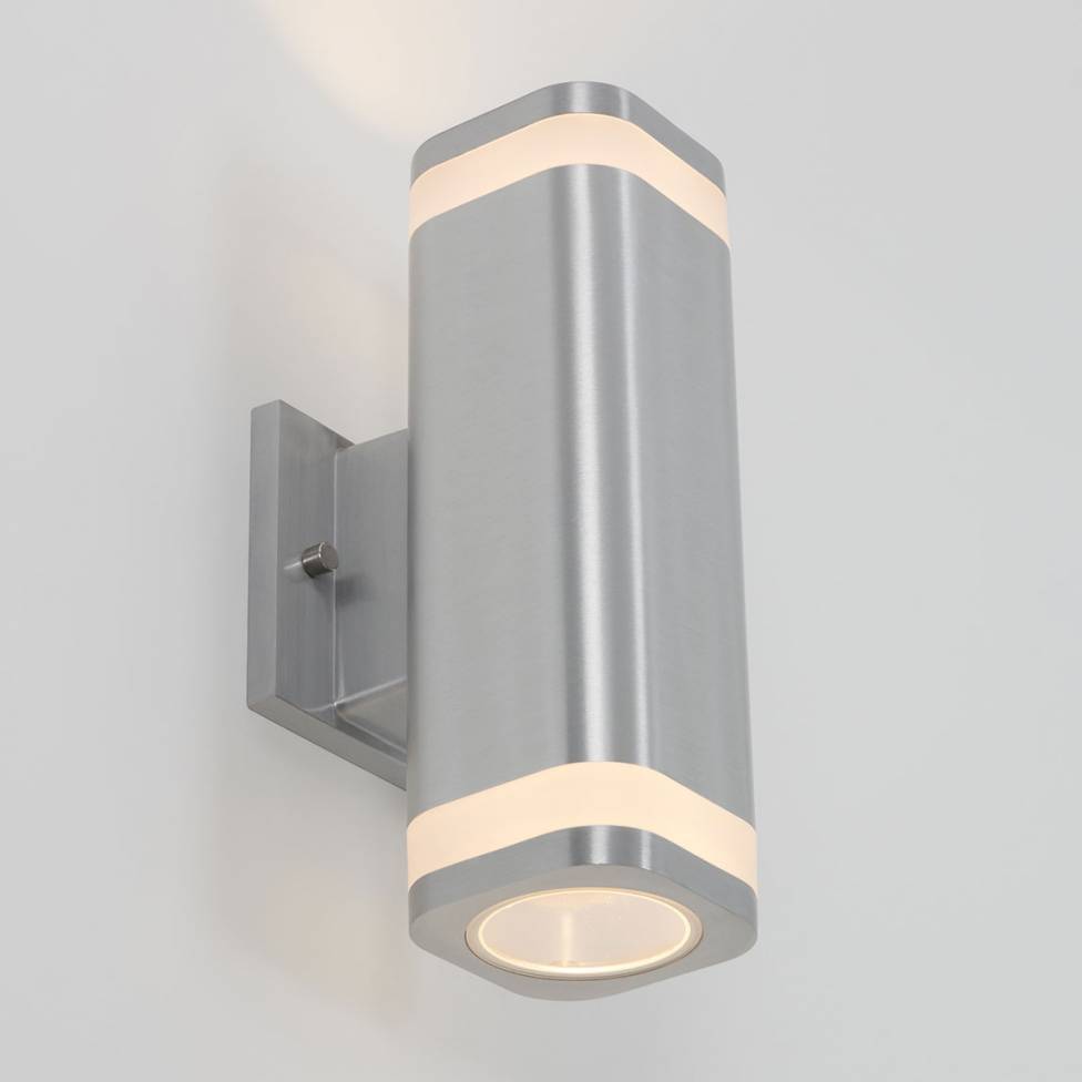 Mettle Integrated LED Outdoor Wall Light Stainless Steel