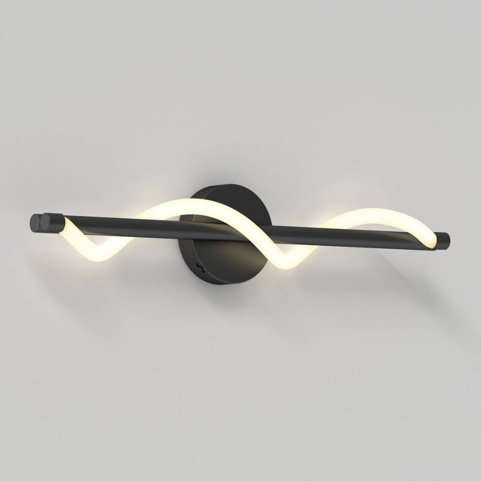 Neon applique meuble lavabo moderne à DEL 5 CCT noir