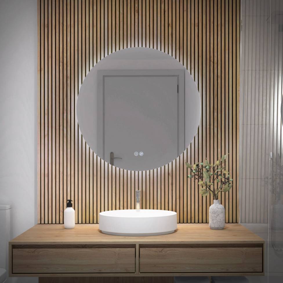 Raya LED Mirror edgeless 3cct w/ defogger