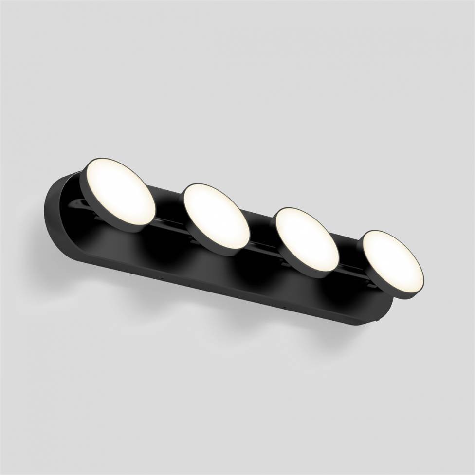 Santori Integrated LED Vanity Light Black