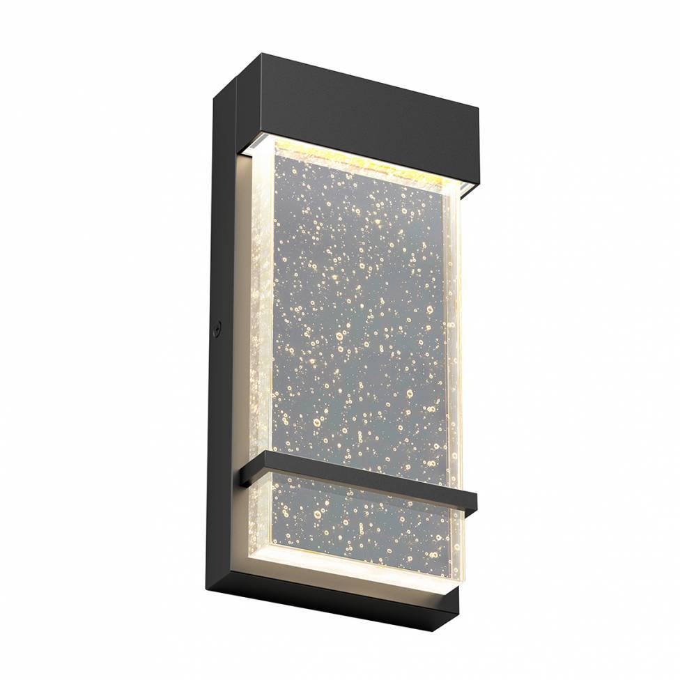 Skyler Integrated LED CCT Outdoor Wall Light Black