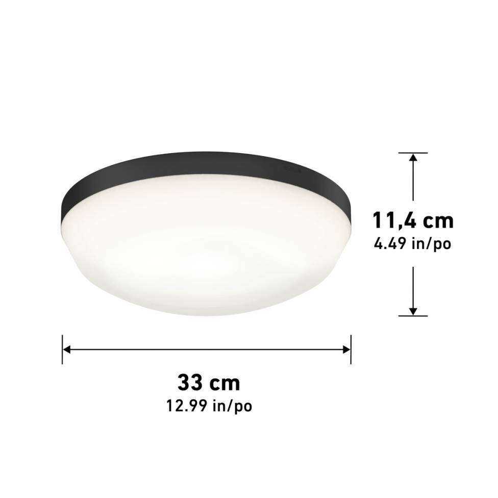 Sully 15' PRO FM LED light black