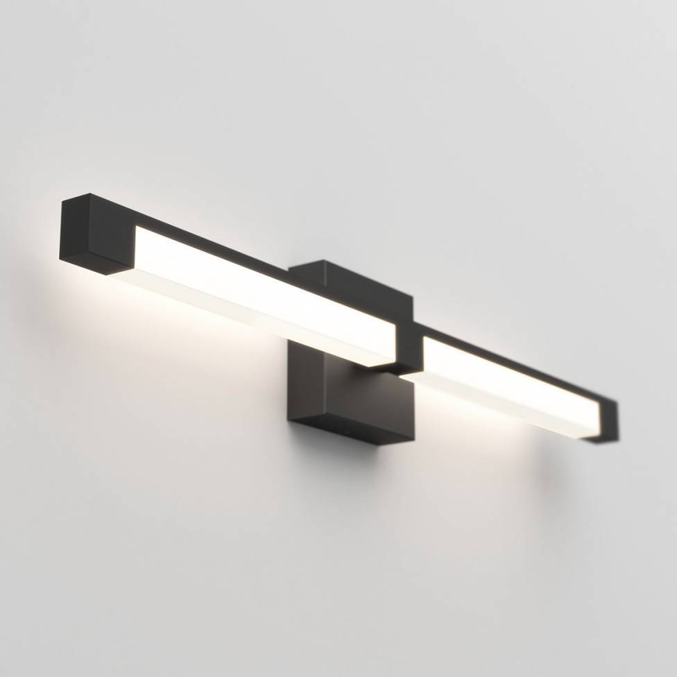 Tivoli Integrated LED Vanity Light 5CCT Black