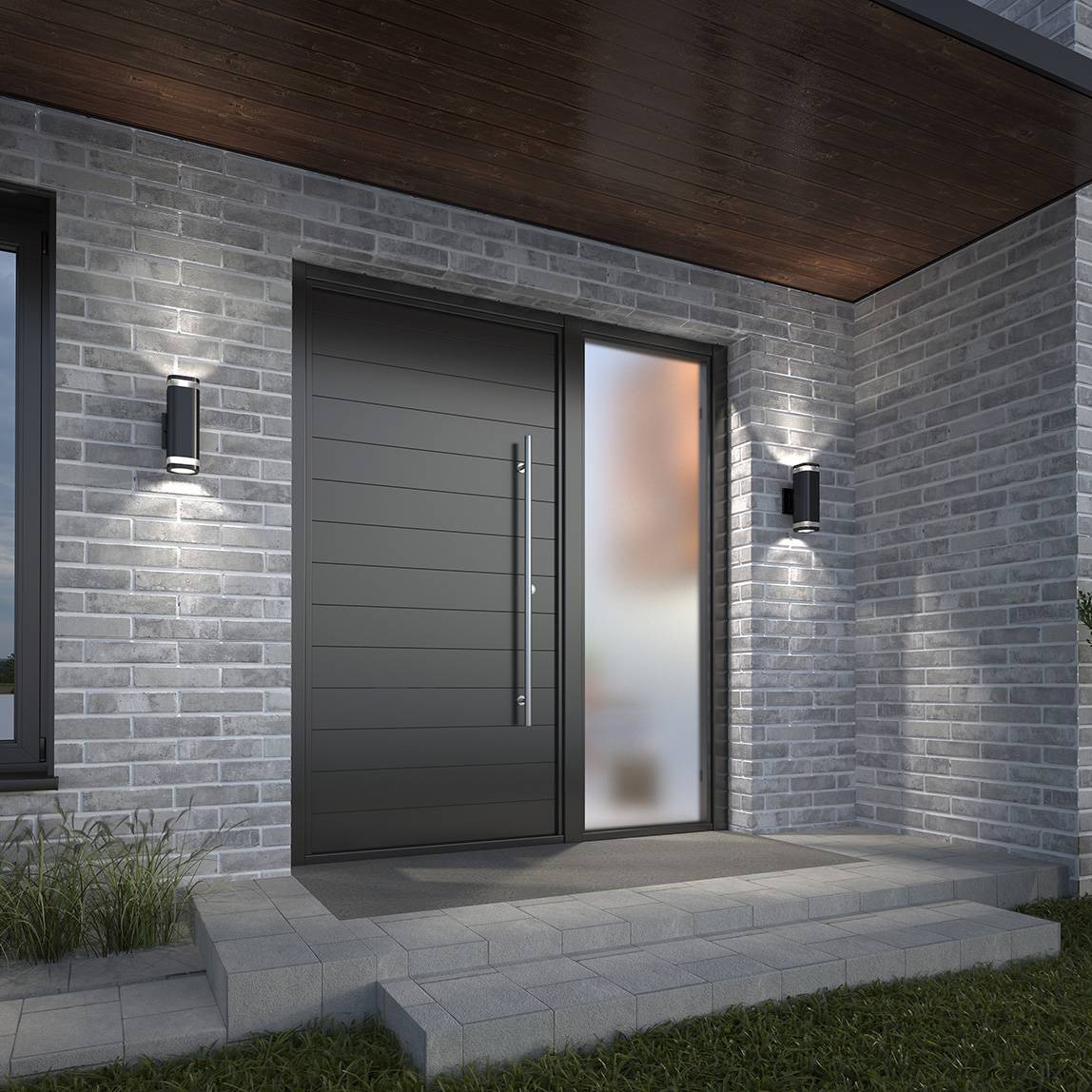 Mettle Integrated LED Outdoor Wall Light