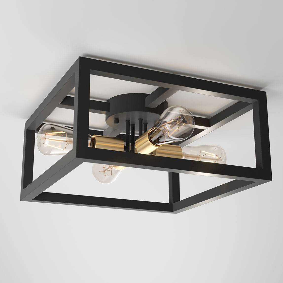 Princeton 4-Light Flush Mount Ceiling Light | Artika