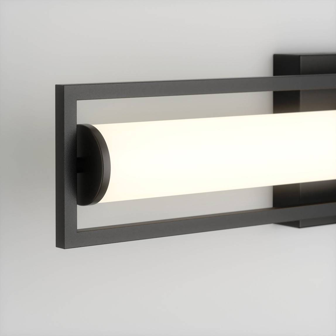 Rialto Integrated LED Vanity Light 3CCT Black