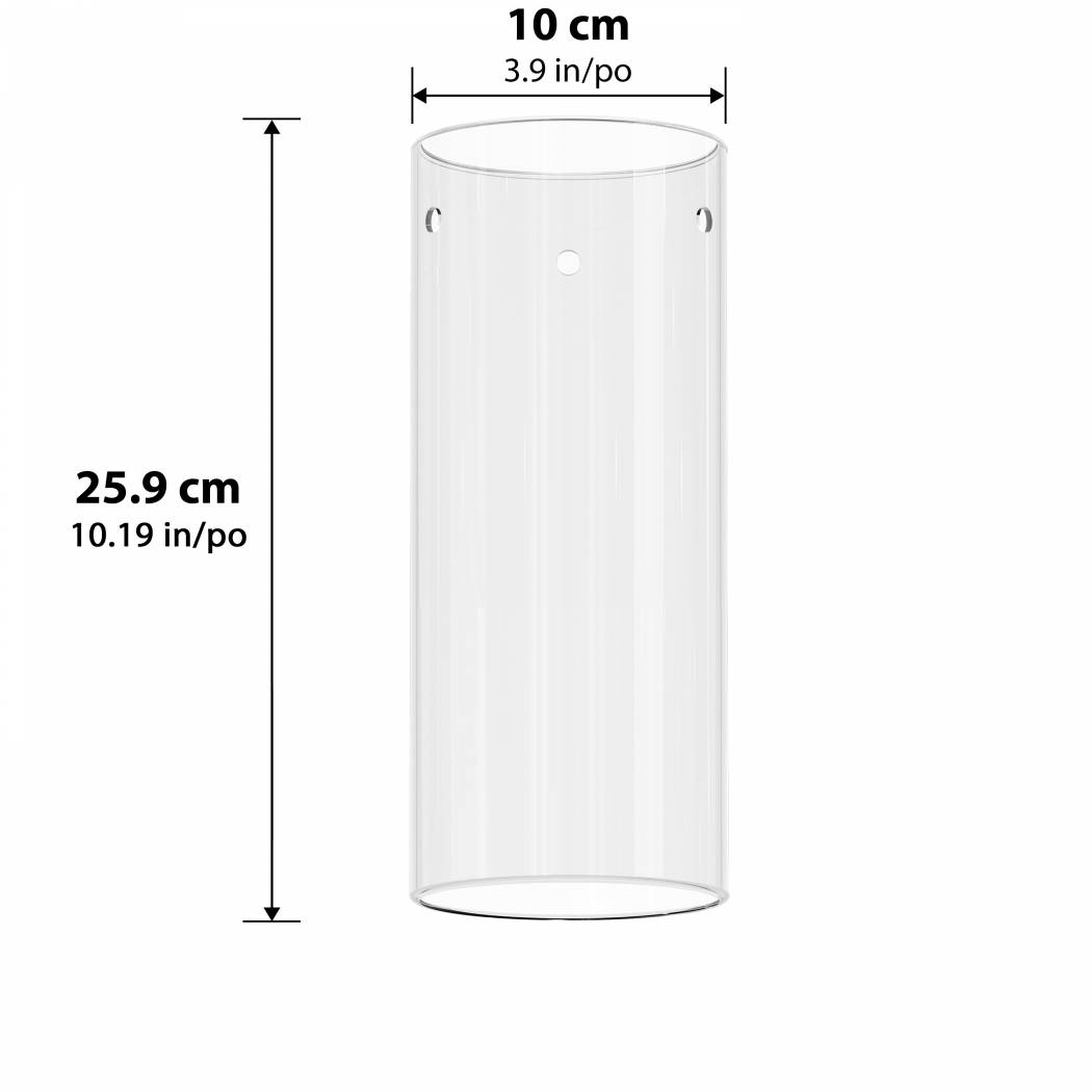 Cylindre de verre extérieur 259 mm
