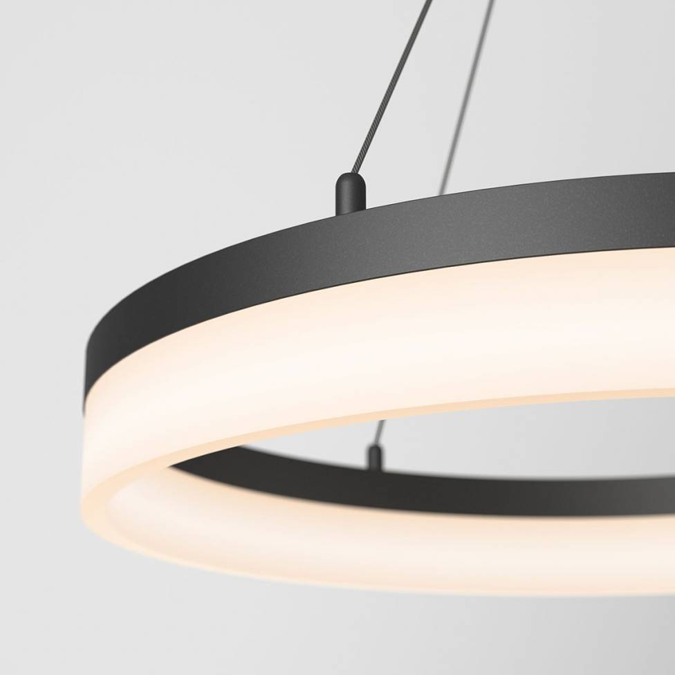 Artika Optical LED Pendant Light Matte Black